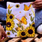 Girasoles y Mariposas