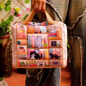 Lonchis Biblioteca Gatos | Lonchera estampada